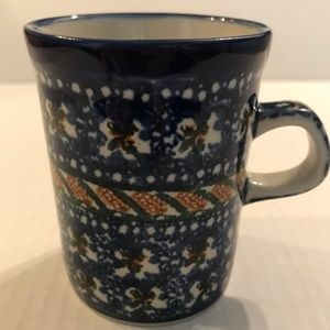 Boleslawiec Polish Pottery UNIKAT By Anna Pasierbiewicz Coffee/Tea Cup/M…